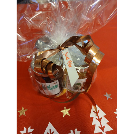 Coffret miel gourmand - lavande - sapin - châtaignier - acacia