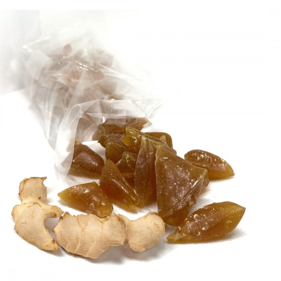 Bonbon maison au Miel au Gingembre bio sans gluten Bonbon maison au Miel au Gingembre bio sans gluten