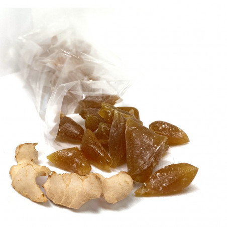 Bonbon maison au Miel au Gingembre bio sans gluten