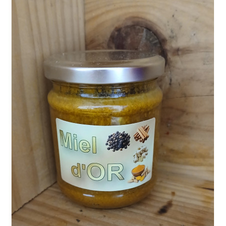 Miel d'Or, remède naturel anti-inflammatoire, booster du système immunitaire