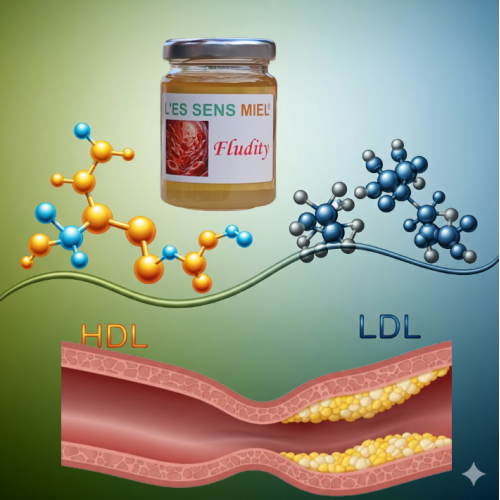 Aromiel L'es Sens Miel® Fludity, cholestérol et apithérapie