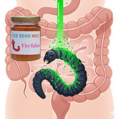 Aromiel L'es Sens Miel® Veradieu, pour vermifuger - cure annuelle