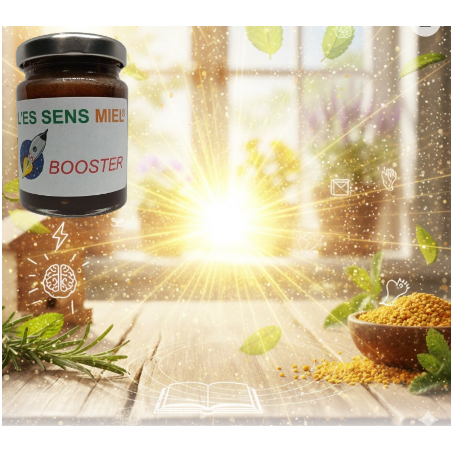 Aromiel, L'es Sens Miel® Booster, pour sportif, personne fatiguée, étudiant