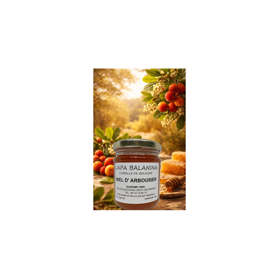 Miel d’Arbousier – Miel d’Exception au Caractère Intense