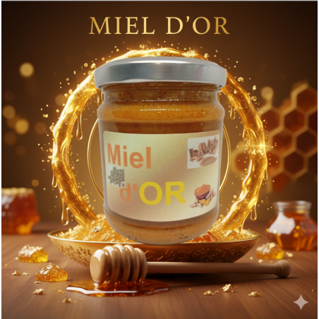 Miel d'Or, remède naturel anti-inflammatoire, booster du système immunitaire