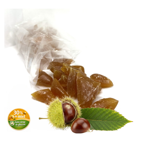 Bonbons au miel de Châtaignier de Corse artisanaux Natur Api Santé