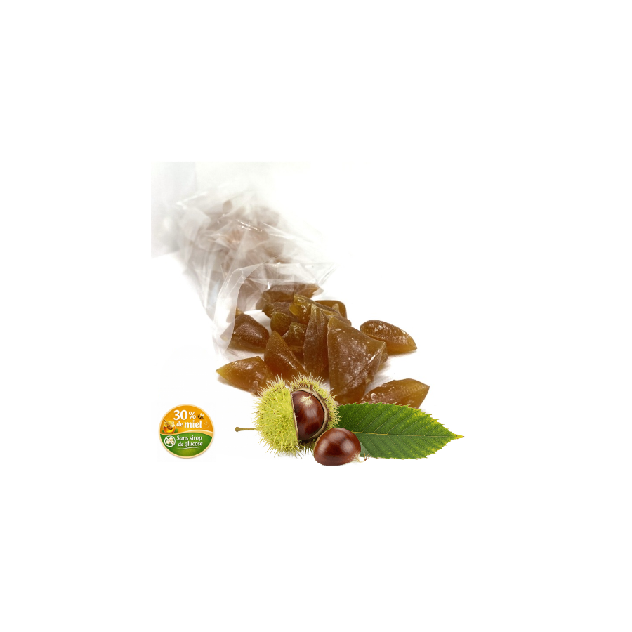 Bonbons au miel de Châtaignier de Corse artisanaux Natur Api Santé