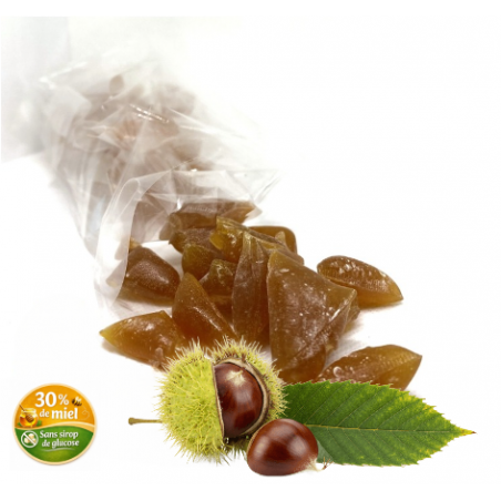 Bonbons au miel de Châtaignier de Corse artisanaux Natur Api Santé