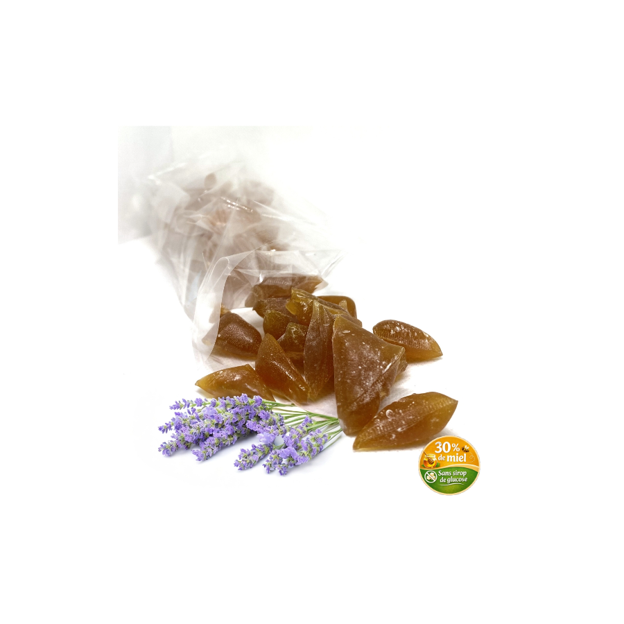 Bonbons au miel de Lavande IGP artisanaux Natur Api Santé