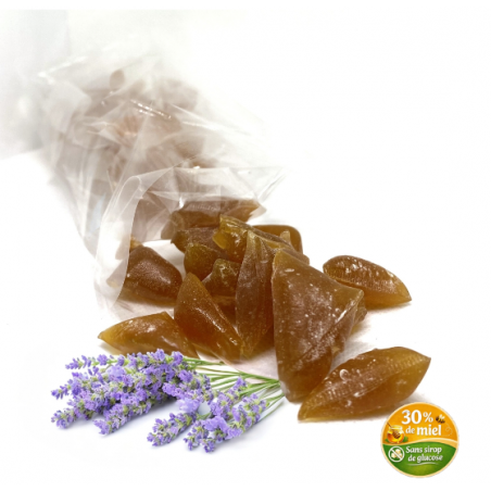 Bonbons au miel de Lavande IGP artisanaux Natur Api Santé
