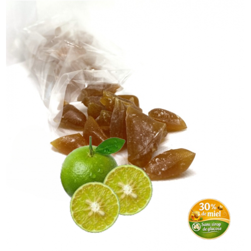 Bonbons au miel d’Acacia et HE Mandarine verte Natur Api Santé