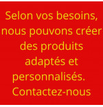 produits personnalisables et adaptables Natur Api Santé