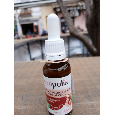 extrait de proplis bio sans alcool