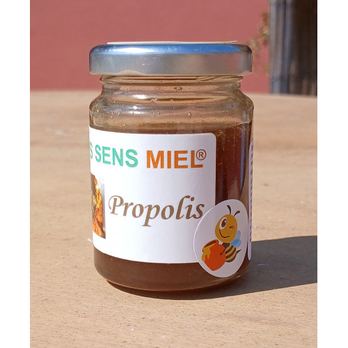 Miel & Propolis bio sans alcool artisanal - soutien naturel et vitalité | Natur'Api Santé